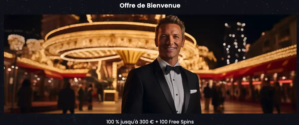 Bonus de bienvenue Casino Night - Offre nouveaux joueurs